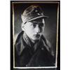Image 1 : LARGE WW2 NAZI GERMAN PORTRAIT PHOTO OF A SOLDIER