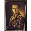 Image 1 : LARGE WW2 NAZI GERMAN PORTRAIT PHOTO OF SOLDIER W/