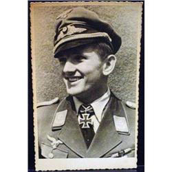 WW2 NAZI GERMAN ARCHIVES PHOTO OF A KNIGHT'S CROSS