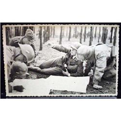 WW2 NAZI GERMAN ARCHIVES PHOTO OF SOLDIERS LOOKING