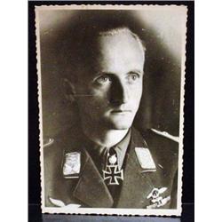 WW2 NAZI GERMAN ARCHIVES PHOTO OF A KNIGHT'S CROSS