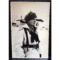 WW2 NAZI GERMAN ARCHIVES PHOTO OF KNIGHT'S CROSS S