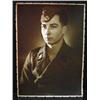 Image 1 : LARGE WW2 NAZI GERMAN PORTRAIT PHOTO OF AN SS SOLD