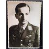 Image 1 : WW2 NAZI GERMAN ARCHIVES PHOTO OF A KNIGHT'S CROSS