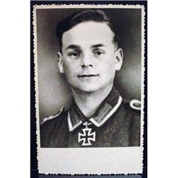 WW2 NAZI GERMAN ARCHIVES PHOTO OF A KNIGHT'S CROSS