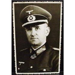 WW2 NAZI GERMAN ARCHIVES PHOTO OF A KNIGHT'S CROSS