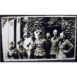 WW2 NAZI GERMAN ARCHIVES PHOTO OF A GROUP OF SOLDI
