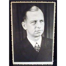 WW2 NAZI GERMAN ARCHIVES PHOTO OF A KNIGHT'S CROSS