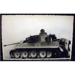 WW2 NAZI GERMAN ARCHIVES PHOTO OF A TANK - This ph
