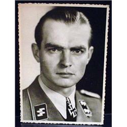 WW2 NAZI GERMAN ARCHIVES PHOTO OF AN SS KNIGHT'S C