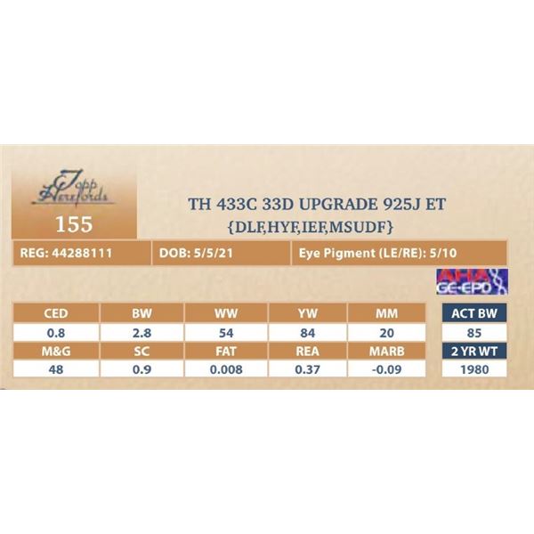 TH 433C 33D UPGRADE 925J ET