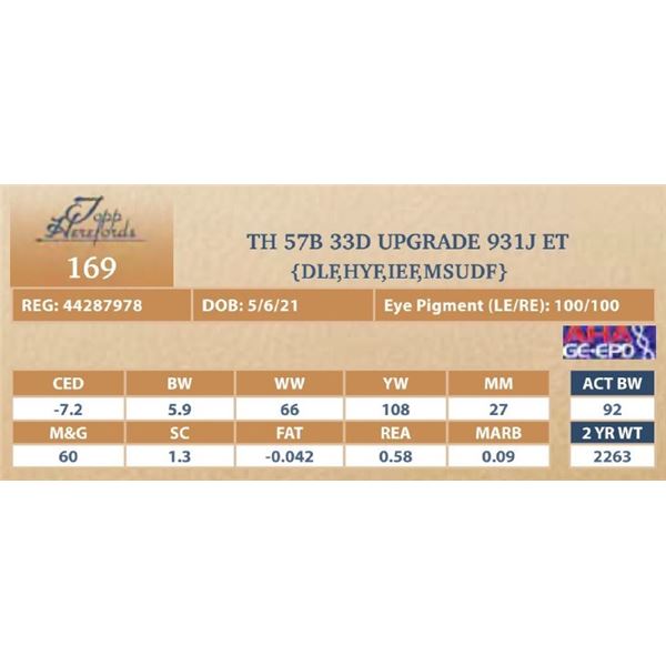 TH 57B 33D UPGRADE 931J ET
