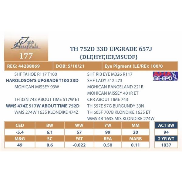 TH 752D 33D UPGRADE 657J