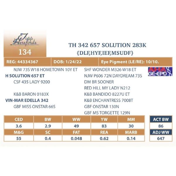 TH 342 657 SOLUTION 293K