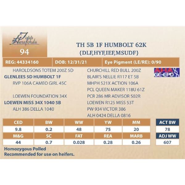 TH 5B 1F HUMBOLT 62K