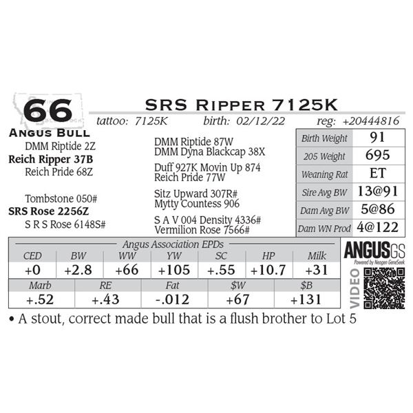 SRS Ripper 7125K