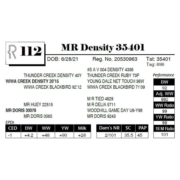 MR Density 35401