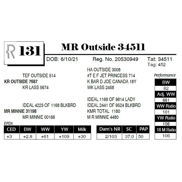 MR Outside 34511