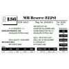 Image 1 : MR Reserve 32281