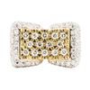 Image 2 : 1.75 ctw Diamond Ring - 14KT White and Yellow Gold