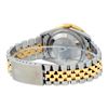 Image 6 : Rolex Mens Stainless Steel and Yellow Gold Blue VVS Diamond 36mm Datejust Jubile