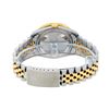 Image 8 : Rolex Mens Stainless Steel and Yellow Gold Blue VVS Diamond 36mm Datejust Jubile