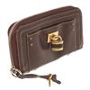 Image 2 : Chloe Brown Leather Paddington Zippy Wallet