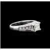 Image 1 : 1.55 ctw Diamond Ring - 14KT White Gold