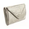 Image 2 : Balenciaga Silver Papier Flap Mini Wallet