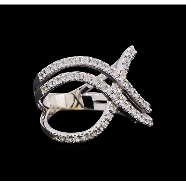 0.65 ctw Diamond Ring - 14KT White Gold