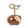 Image 1 : Mulberry Brown Leather Puppy key Chain