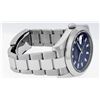Image 5 : Rolex Mens SS 41MM Blue Baguette Diamond Datejust 2 Oyster Band Wristwatch