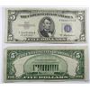 Image 2 : (10) 1953 $5 SILVER CERTIFICATES