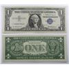 Image 2 : (4) 1957 $1 "STAR NOTE" SILVER CERTS