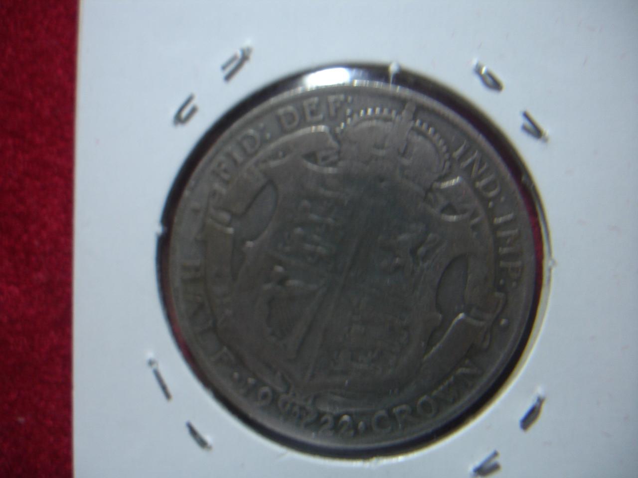 BRITISH 1922 HALF CROWN british-1922-half-crown