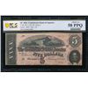 1864 $5 T-69 Confederate PCGS 58PPQ