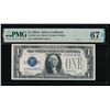 1928A $1 Silver Certificate PMG 67EPQ