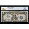 Image 1 : 1899 $5 Chief Silver Certificate PCGS 25