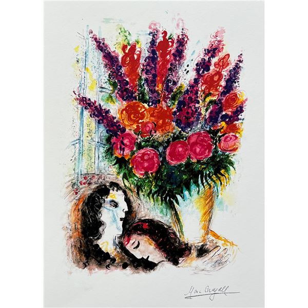 Marc Chagall BOUQUET OF FLOWERS Giclee