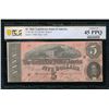 Image 1 : 1864 $5 T-69 Confederate PCGS 45PPQ