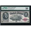 Image 1 : 1917 $2 Legal Tender Note PMG 30