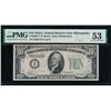 1934A $10 STAR Minneapolis FRN PMG 53