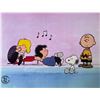 PEANUTS Sericel Animation Art Lucy Snoopy Charlie Brown Schroeder