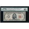 1934 $5 Hawaii Mule FRN PMG 65EPQ