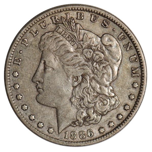 1886-O $1 Morgan Silver Dollar