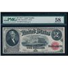 1917 $2 Legal Tender Note PMG 58