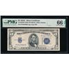 Image 1 : 1934C $5 Silver Certificate PMG 66EPQ