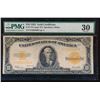 1922 $10 Gold Certificate PMG 30