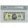 Image 1 : 2013 $1 Ursula Disney Dollar PMG 64EPQ