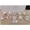 Image 1 : Royal Albert American Beauty- 4 Cups + Saucers, Royal Albert Petti Point- 5 Cups + Saucers, Royal Al